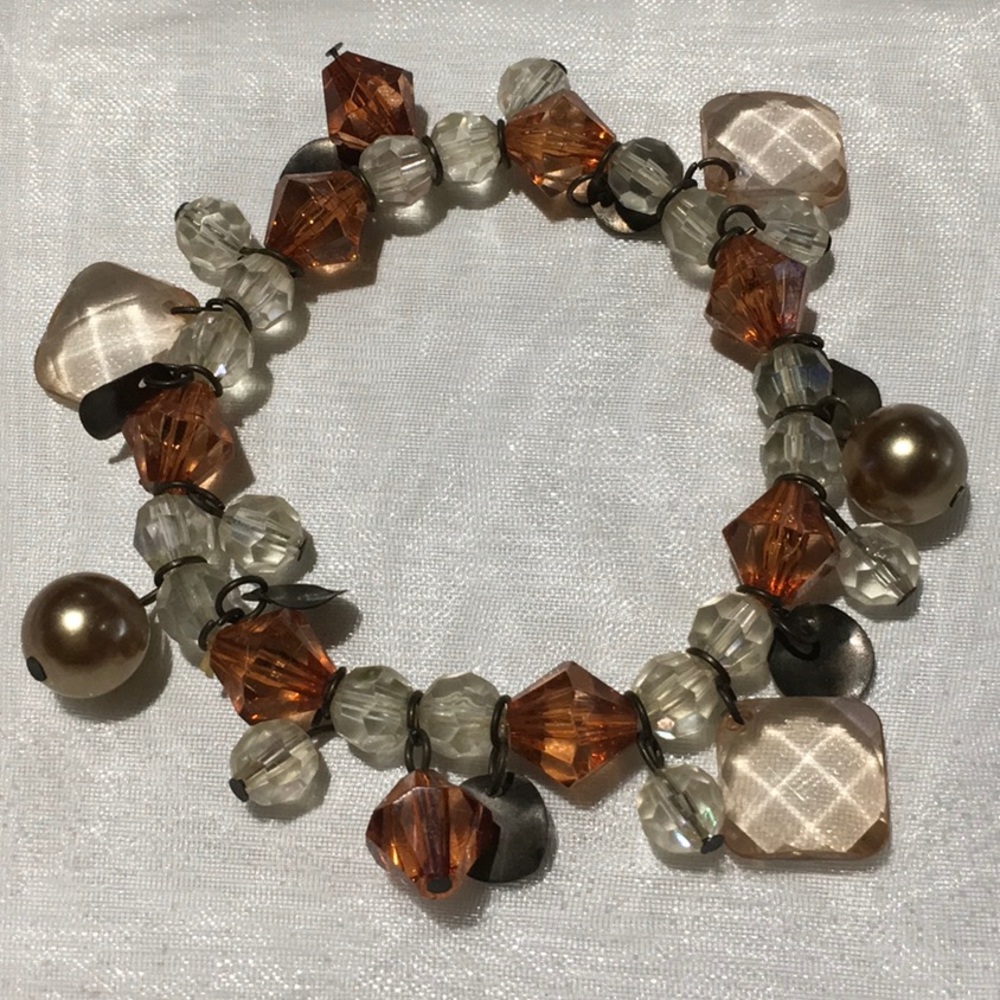Antique gold tone bracelet